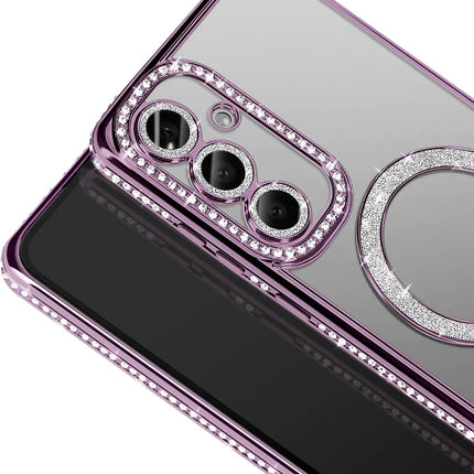 Samsung Galaxy S26 Plus Joke Simli Magneticsafe Kılıf - Derin Mor 2