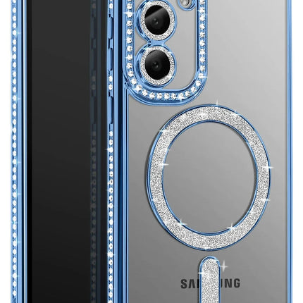 Samsung Galaxy S26 Plus Joke Simli Magneticsafe Kılıf - Mavi