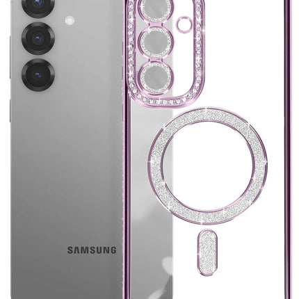 Samsung Galaxy S26 Plus Joke Simli Magneticsafe Kılıf - Derin Mor 3