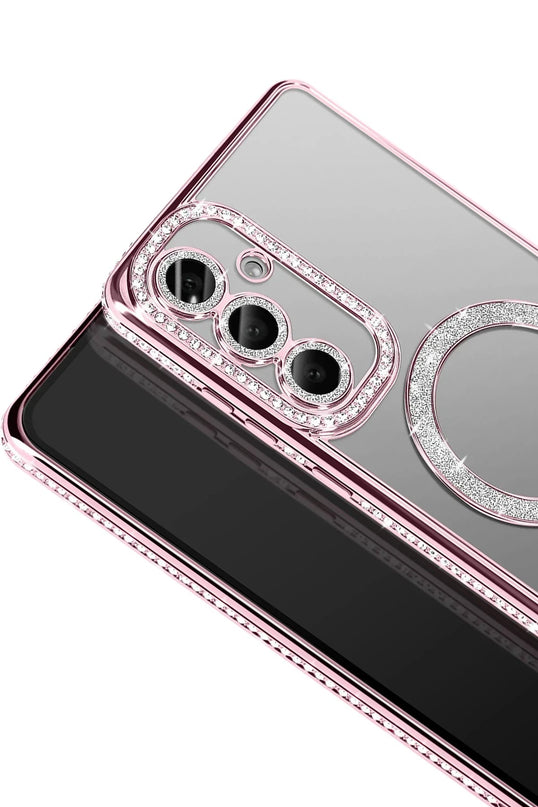 Samsung Galaxy S26 Plus Joke Simli Magneticsafe Kılıf - Pembe 2