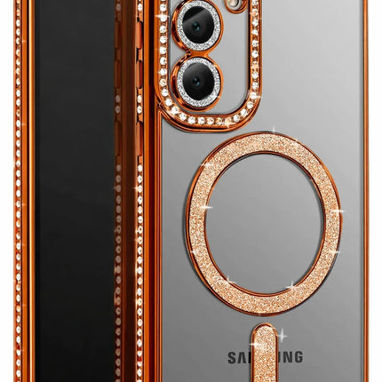 Samsung Galaxy S26 Plus Joke Simli Magneticsafe Kılıf - Turuncu