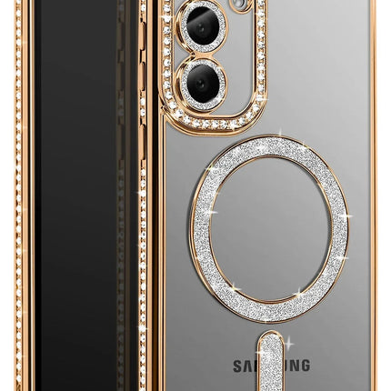 Samsung Galaxy S26 Plus Joke Simli Magneticsafe Kılıf - Gold