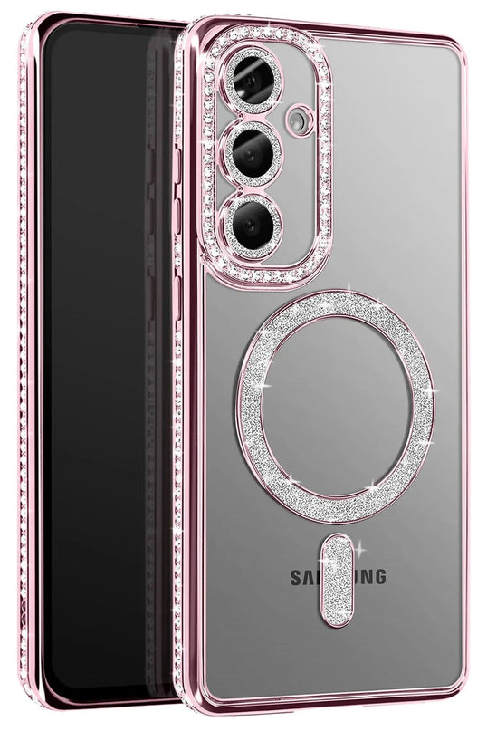 Samsung Galaxy S26 Plus Joke Simli Magneticsafe Kılıf - Pembe