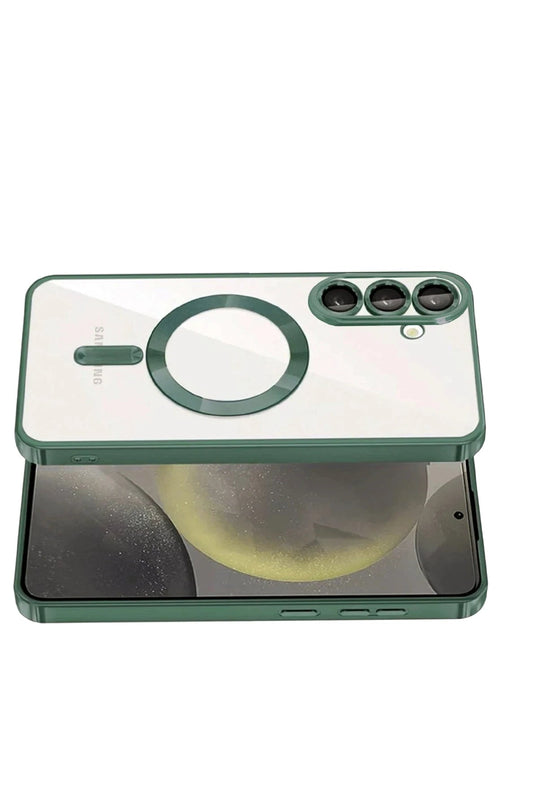 Samsung Galaxy S26 Plus Kross Magneticsafe Kapak Kılıf - Koyu Yeşil 3