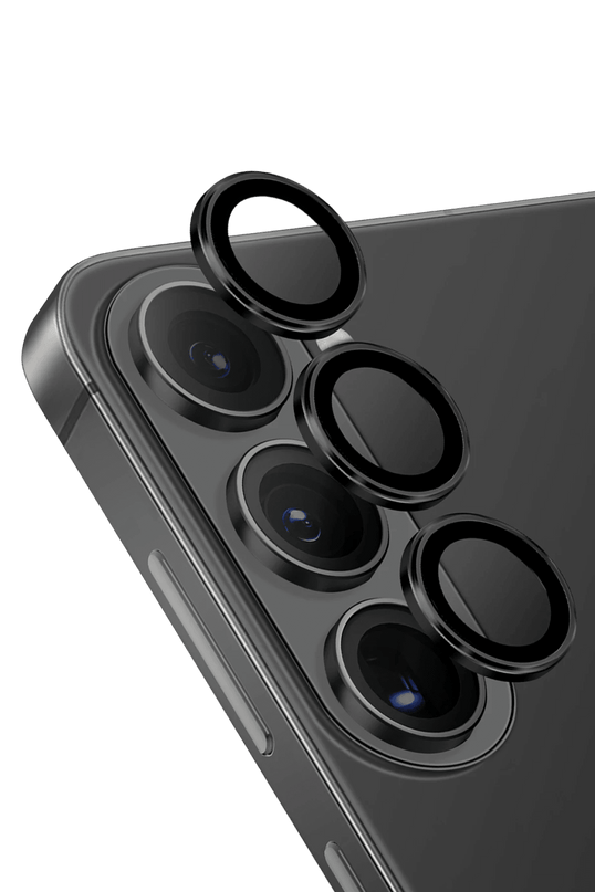 Samsung Galaxy S26 Plus Optix Aluguard Kamera Lens Koruyucu - Siyah 2