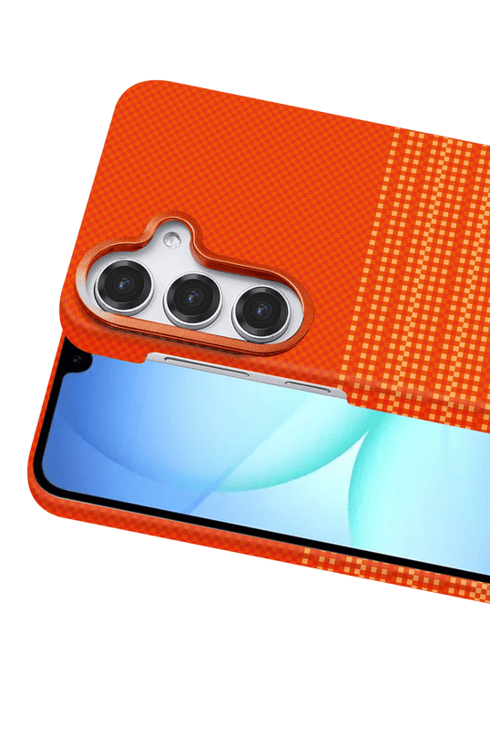 Samsung Galaxy S26 Plus Vega Magsafe Kapak Kılıf - Turuncu 2