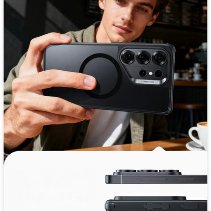 Samsung Galaxy S26 Ultra Classic Hybrid Magsafe Kapak Kılıf - Siyah 4