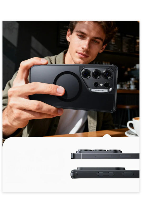 Samsung Galaxy S26 Ultra Classic Hybrid Magsafe Kapak Kılıf - Siyah 4