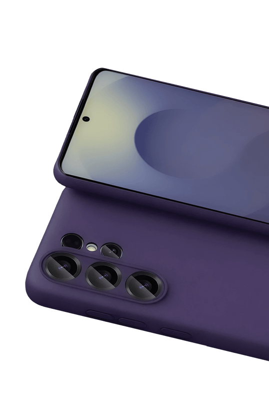 Samsung Galaxy S26 Ultra First Silikon Kılıf - Mürdüm 2