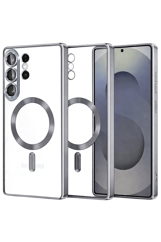 Samsung Galaxy S26 Ultra Kross Magneticsafe Kapak Kılıf - Titan Gri