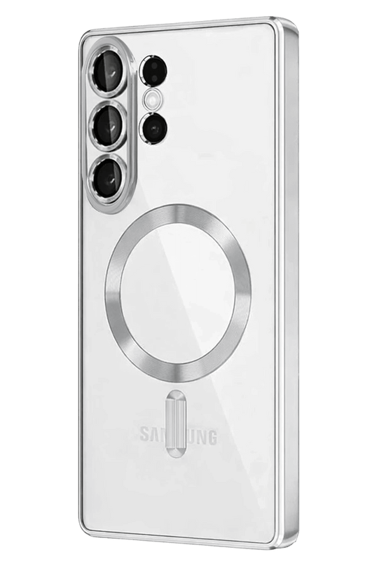 Samsung Galaxy S26 Ultra Kross Magneticsafe Kapak Kılıf - Gümüş 2