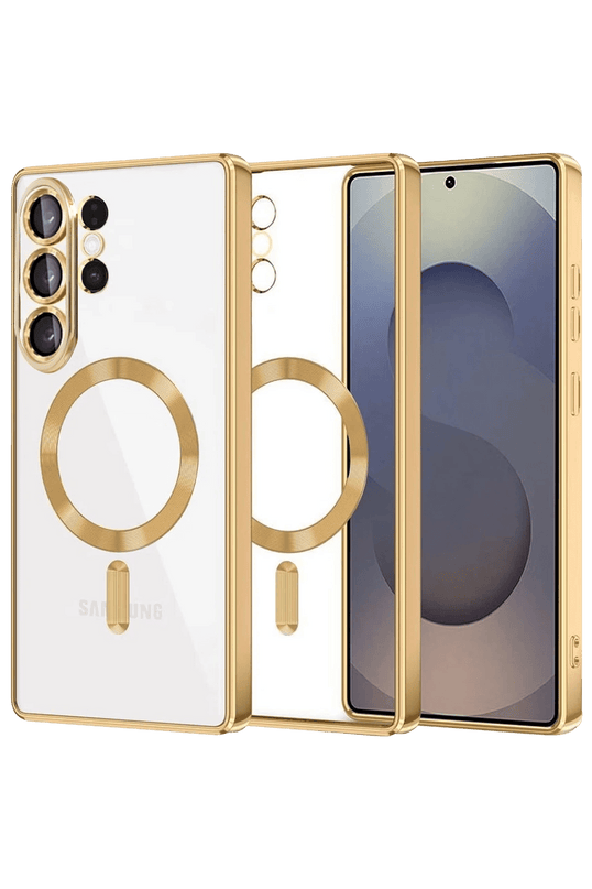 Samsung Galaxy S26 Ultra Kross Magneticsafe Kapak Kılıf - Gold