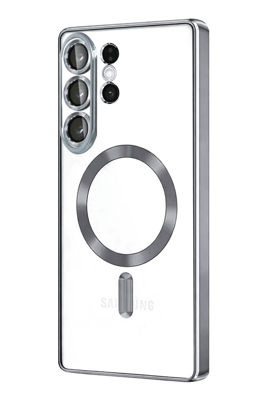 Samsung Galaxy S26 Ultra Kross Magneticsafe Kapak Kılıf - Titan Gri 2