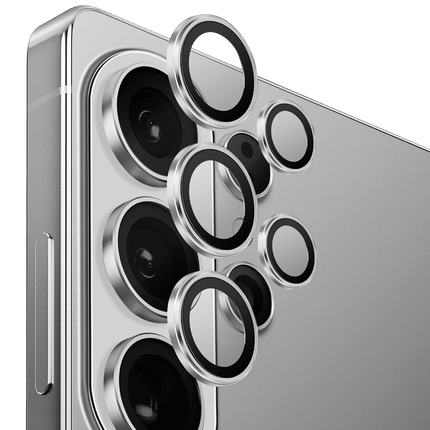 Samsung Galaxy S26 Ultra Optix Aluguard Kamera Lens Koruyucu - Gümüş