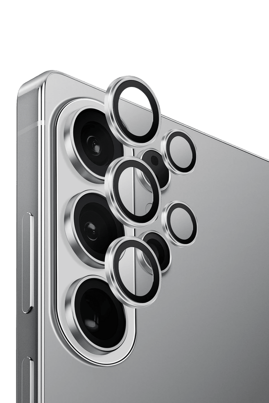Samsung Galaxy S26 Ultra Optix Aluguard Kamera Lens Koruyucu - Gümüş