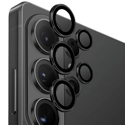 Samsung Galaxy S26 Ultra Optix Aluguard Kamera Lens Koruyucu - Siyah