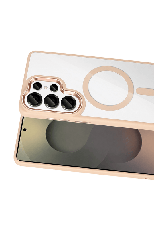 Samsung Galaxy S26 Ultra Terea Magsafe Kapak Kılıf - Pembe 2