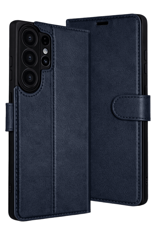 Samsung Galaxy S26 Ultra Trend S Plus Kapaklı Kılıf - Lacivert