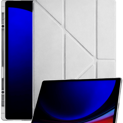 Samsung Galaxy Tab A11 Kalemlikli Mars Tablet Kılıfı - Gri