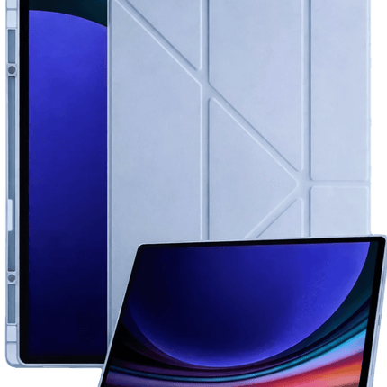 Samsung Galaxy Tab A11 Kalemlikli Mars Tablet Kılıfı - Mavi