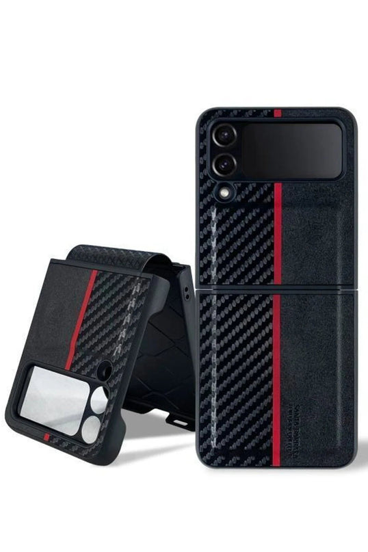 Samsung Galaxy Z Flip 4 Hazel Karbon Kapak Kılıf