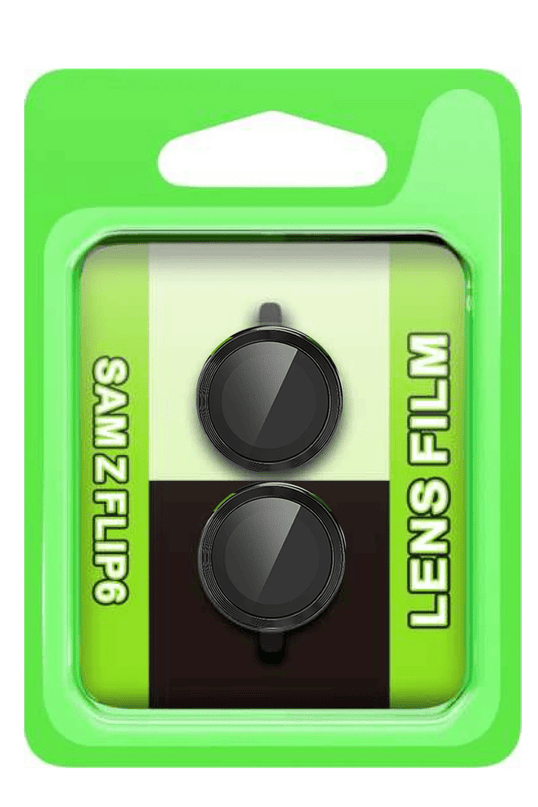 Samsung Galaxy Z Flip 6 Raze Metal Kamera Lens - Siyah