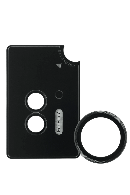 Samsung Galaxy Z Flip 7 AR Kamera Lens Koruyucu - Siyah