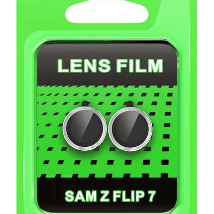 Samsung Galaxy Z Flip 7 Raze Metal Kamera Lens - Gümüş