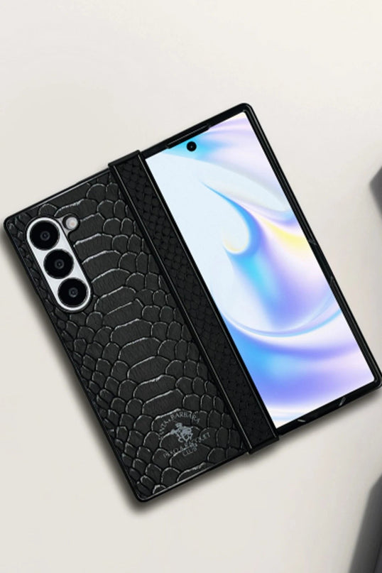 Samsung Galaxy Z Fold 6 Knight Deri Kapak Kılıf 3