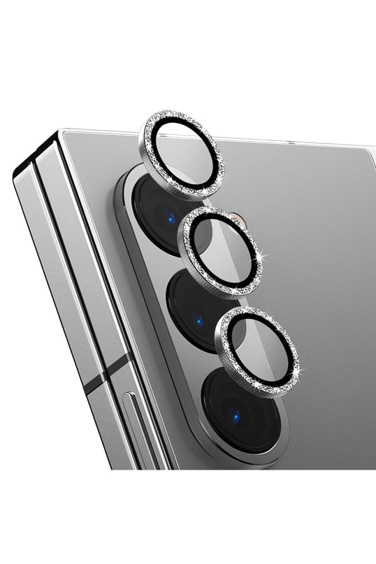 Samsung Galaxy Z Fold 6 Optix Simli Alüminyum Kamera Koruyucu