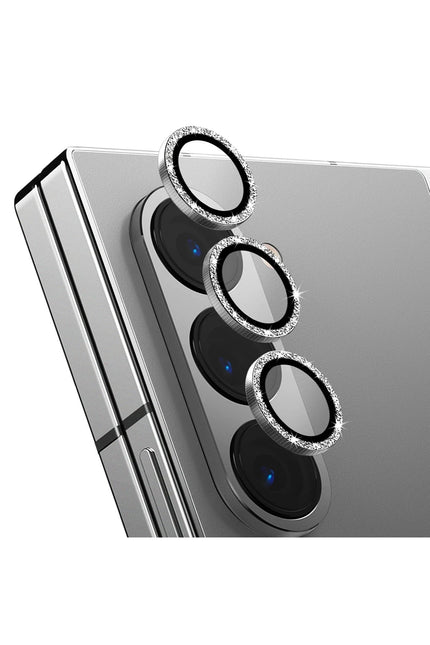 Samsung Galaxy Z Fold 6 Optix Simli Alüminyum Kamera Koruyucu