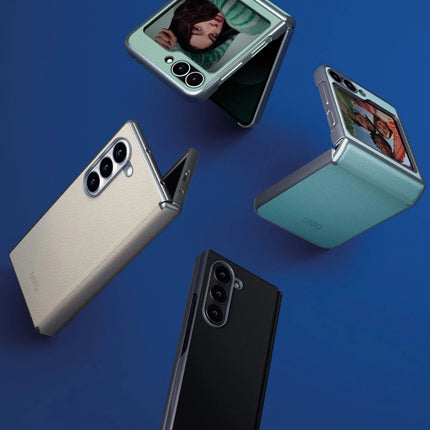 Samsung Galaxy Z Fold 6 Ora Katlanabilir Deri Kapak Kılıf 3
