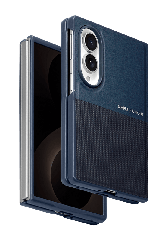 Samsung Galaxy Z Fold 8 HBC-482 Siachen Magsafe Kapak Kılıf - Mavi