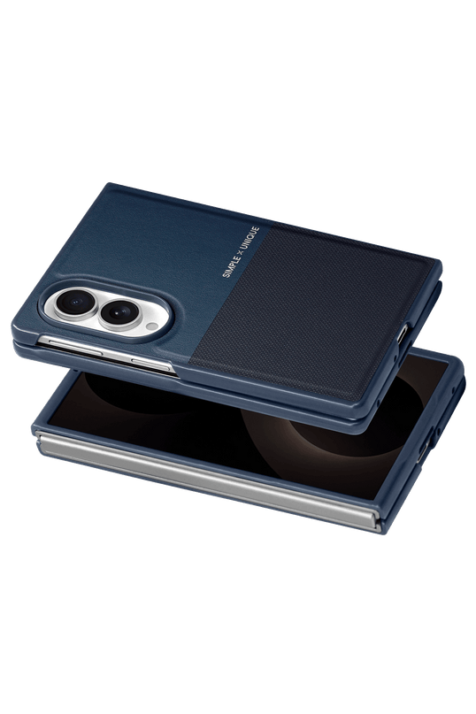 Samsung Galaxy Z Fold 8 HBC-482 Siachen Magsafe Kapak Kılıf - Mavi 2