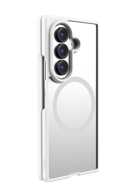 Samsung Galaxy Z Fold 8 Ultra Veren Magsafe Kapak Kılıf - Beyaz 2