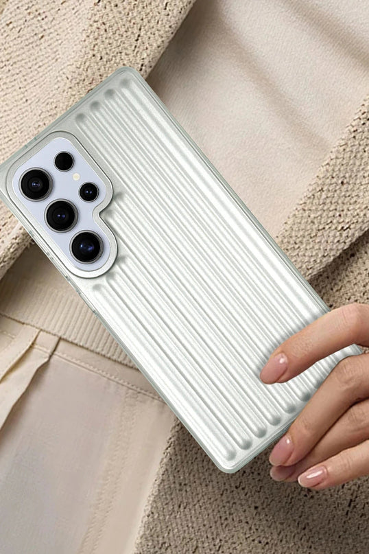 Samsung S25 Ultra Jeremy Kapak Kılıf - Gümüş 3