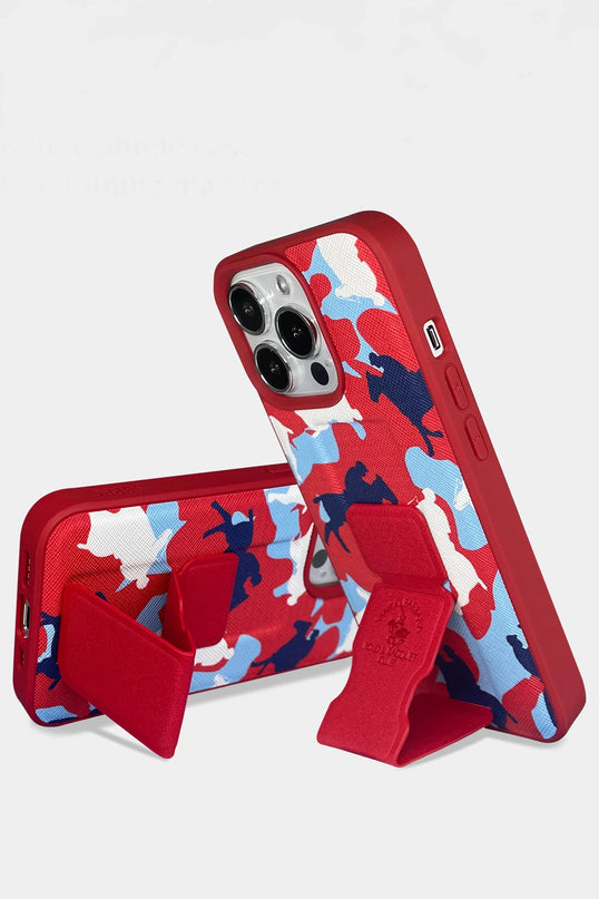 iPhone 13 Enos Standlı Kapak Kılıf - Lacivert 3