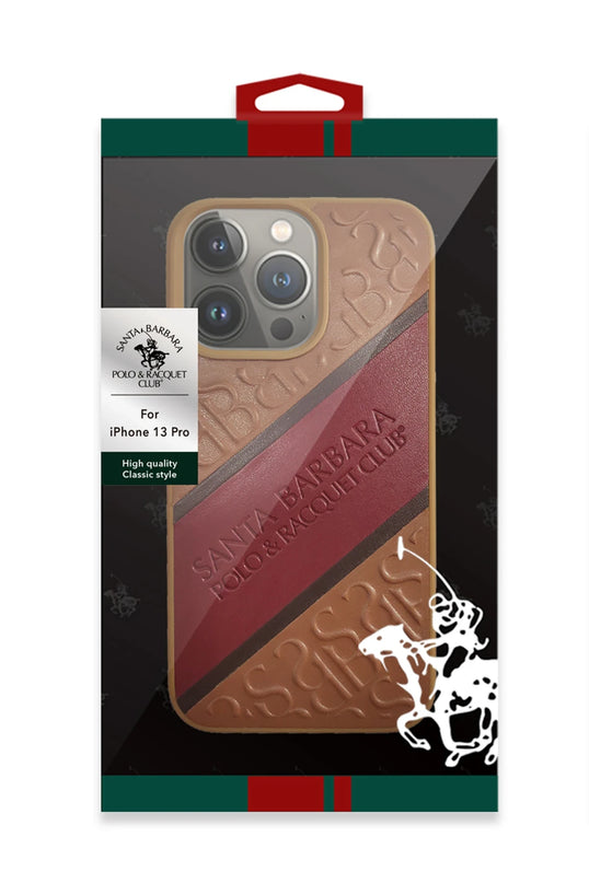 iPhone 13 Franco Deri Kapak Kılıf - Kahverengi 4