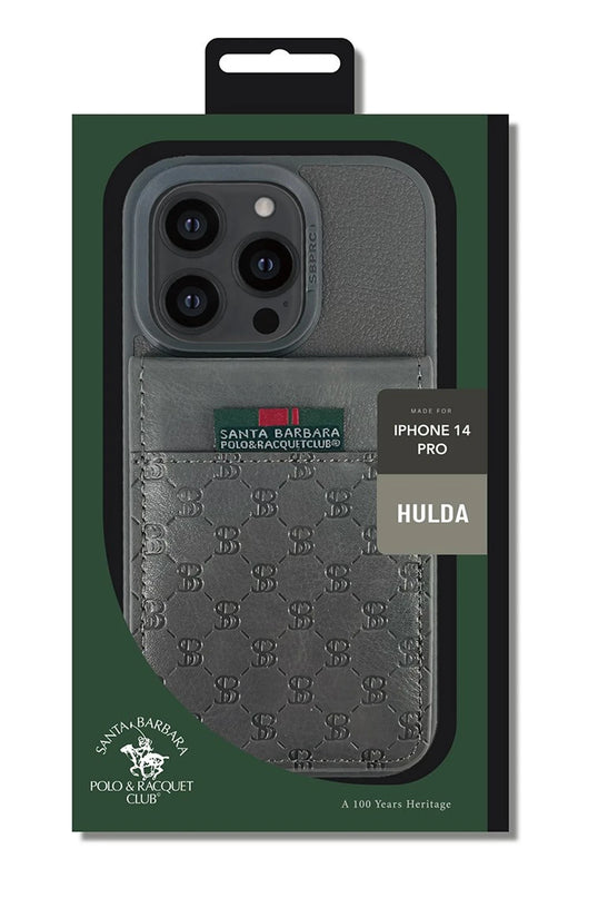 iPhone 13 Hulda Kartvizitli Kapak Kılıf - Mavi 4