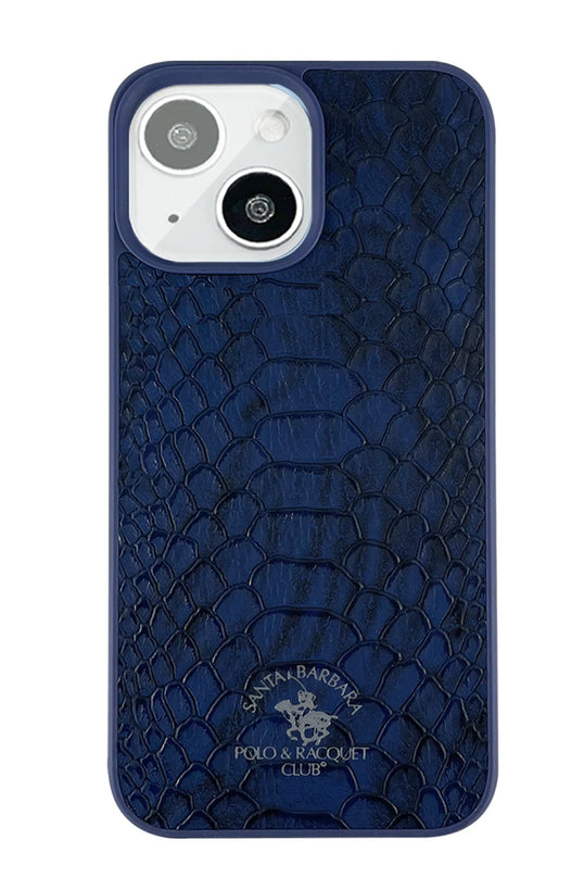 iPhone 13 Knight Deri Kapak Kılıf - Lacivert 2