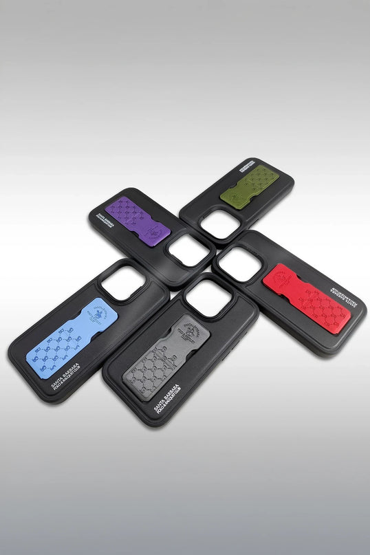 iPhone 13 Parker Stand Kapak Kılıf - Kırmızı 3