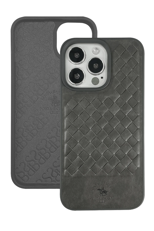 iPhone 13 Pro Max Ravel Deri Kapak Kılıf - Yeşil