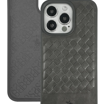 iPhone 13 Pro Ravel Deri Kapak Kılıf - Yeşil