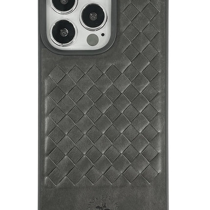 iPhone 13 Pro Ravel Deri Kapak Kılıf - Yeşil 2