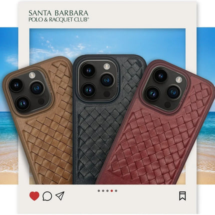 iPhone 13 Pro Ravel Deri Kapak Kılıf - Yeşil 4