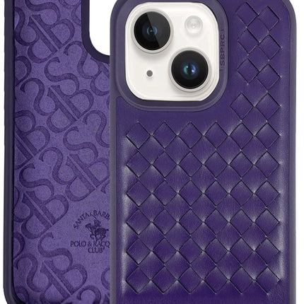 iPhone 13 Ravel Deri Kapak Kılıf - Lacivert