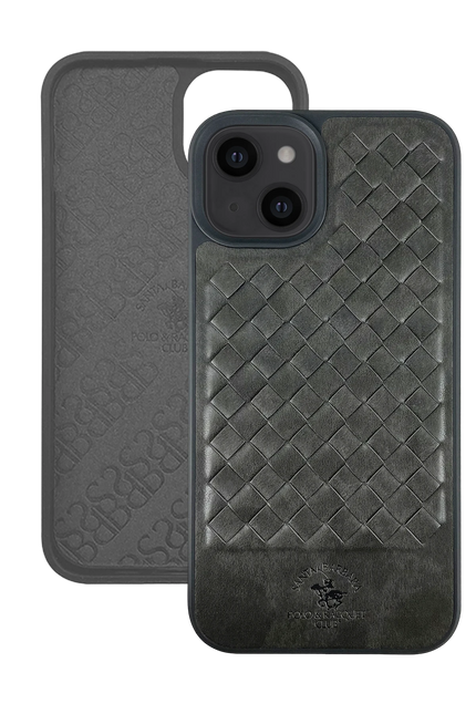 iPhone 13 Ravel Deri Kapak Kılıf - Yeşil