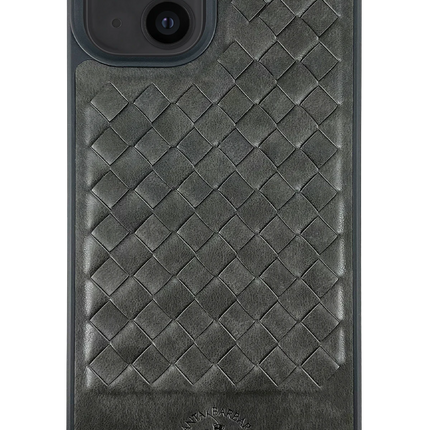iPhone 13 Ravel Deri Kapak Kılıf - Yeşil 2