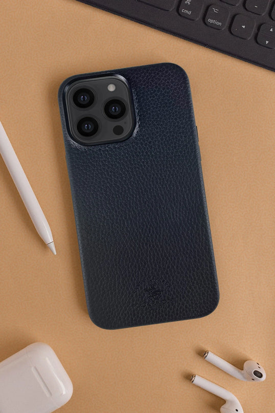 iPhone 14 Edith Deri Kapak Kılıf - Siyah 3