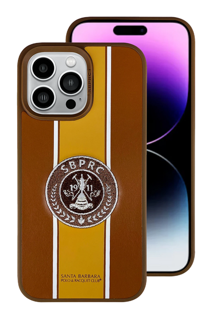 iPhone 14 Pro Max Gareth Kapak Kılıf - Kahverengi